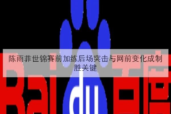 陈雨菲世锦赛前加练后场突击与网前变化成制胜关键